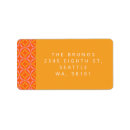 Search for mid century modern return address labels Colourful
