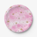 Search for crown paper plates Tiara