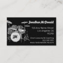 Search for kit business cards Drum instructor
