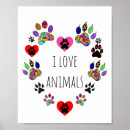 Search for i love animals posters Animal lover