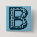 Search for initial b badges Decorative
