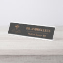 Search for doctorate name plates Caduceus