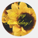 Search for birthday greeting stickers Flower