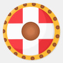 Search for viking warrior stickers Shield