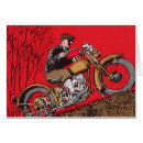 Search for motorcycle riders cards Red
