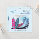 Search for surfboard birthday invitations Surf birthday party