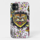 Search for top of head iphone cases Tiger