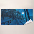 Search for pine trees bath towels Blue