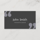 Search for proofreader business cards Proofreading