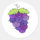 Search for bunch of grapes stickers Fruit