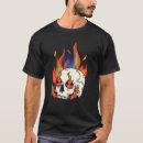 Search for blue flame tshirts Red