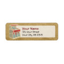 Search for retro music return address labels Record