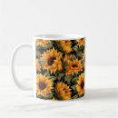 Search for beautiful sunflowers mugs Summer flowers