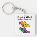 Search for the shoes key rings Colourful