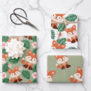 Search for woodland fox wrapping paper Animals
