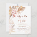 Search for brown baby girl shower invitations Desert