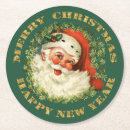 Search for happy new year coasters Holly