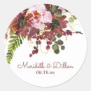 Search for vintage pink wedding stickers Burgundy