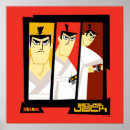 Search for cartoon travel posters Samurai jack