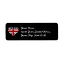 Search for union jack return address labels United kingdom