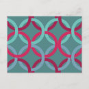 Search for geometric design patterns postcards Contemporary