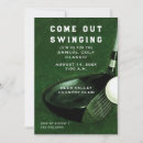 Search for golf tournament birthday invitations Golfer