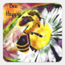 Search for bee art stickers Bumble