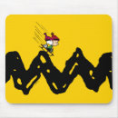 Search for sledding mouse mats Charlie brown