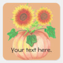 Search for painted sunflower stickers Watercolor