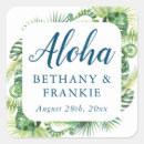 Search for thank you beach wedding stickers Botanical