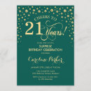 Search for surprise 21st birthday invitations 21 years