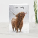Search for highland christmas cards Scottish highland cow