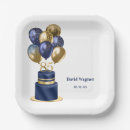 Search for 85th birthday plates Gold