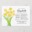 Search for yellow tulip invitations Baby