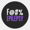 Search for epilepsy fighter stickers Warrior