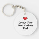 Search for heart template key rings Valentines