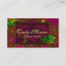 Search for velvet business cards Makeup artist