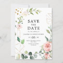 Search for blush save the dates Eucalyptus leaves