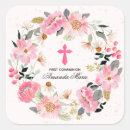 Search for square floral stickers Religious