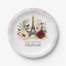 Search for paris paper plates Eiffel tower