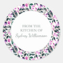 Search for elegant floral pattern stickers Watercolor