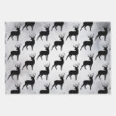 Search for reindeer silhouette wrapping paper Winter
