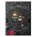 Search for gothic wedding notebooks Skulls