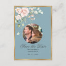 Search for gold trim invitations Blue