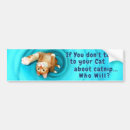 Search for kitty bumper stickers Crazy cat lady