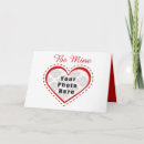 Search for heart photocards Valentine's