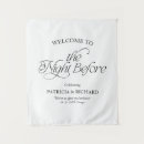 Search for fabric welcome signs Rehearsal dinner