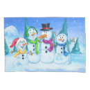 Search for snowmen pillowcases Cute
