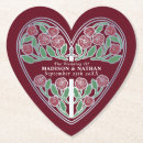 Search for heart shaped coasters Gothic