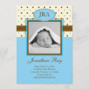 Search for polka dot monogram invitations Boy